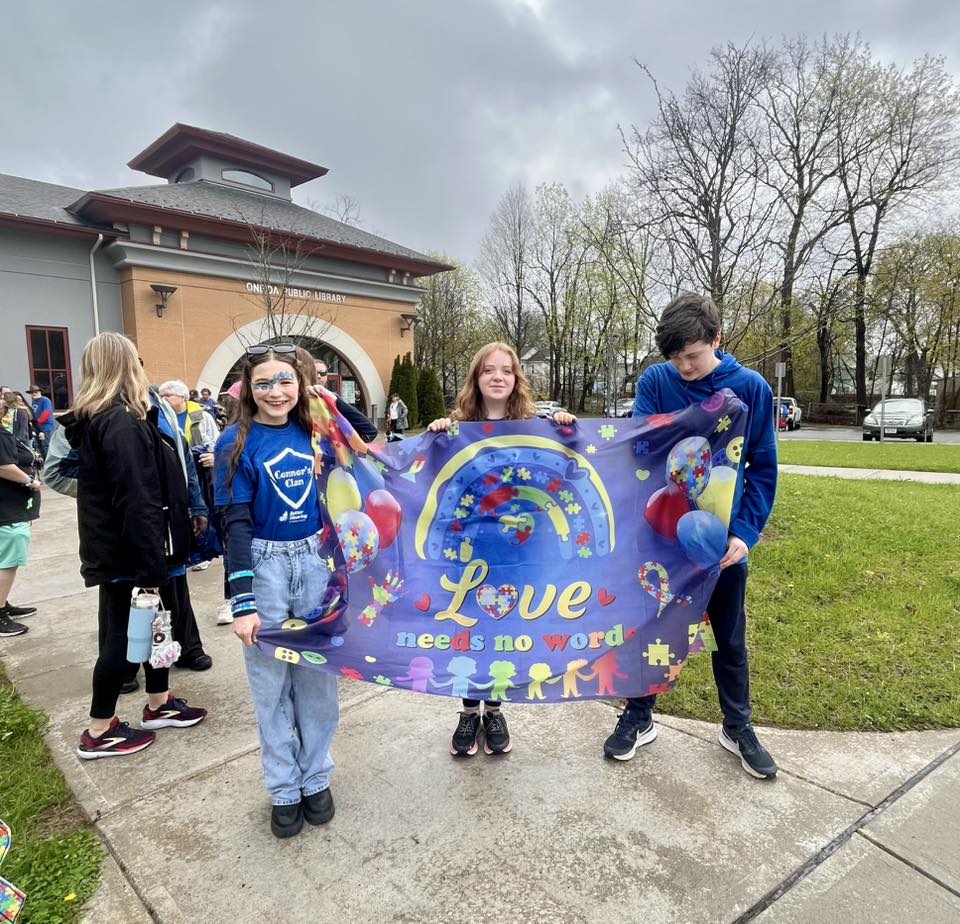 Walk participants